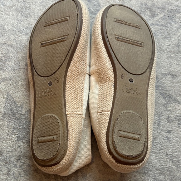 Cream Slip-On Espadrilles - Picture 2 of 2